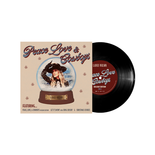 Peace, Love, and Cowboys 7" Vinyl (Holiday Edition)